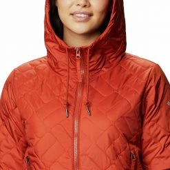 Discount 🎁 Columbia Women's Sweet View Insulated Bomber Jacket Dark Sienna 😍 -Cheap Warm jacket Shop unnamed file 36