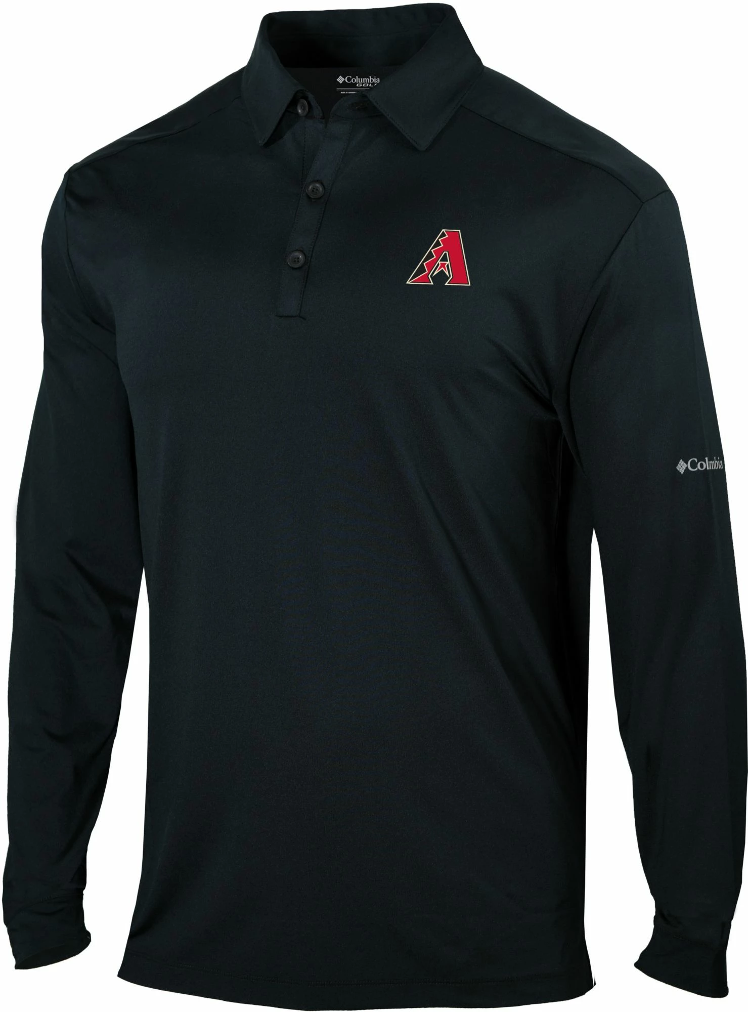 Budget π₯° Columbia Men's Arizona Diamondbacks Black Pin High Long Sleeve Polo β€οΈ 3 Budget π₯° Columbia Men's Arizona Diamondbacks Black Pin High Long Sleeve Polo β€οΈ