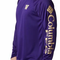 Best Sale 🎉 Columbia Men's Washington Huskies Purple Terminal Tackle Long Sleeve T-Shirt 🥰 -Cheap Warm jacket Shop unnamed file 3689