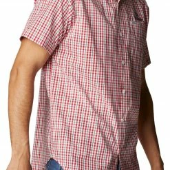 Flash Sale 👍 Columbia Men's Georgia Bulldogs Red Rapid Rivers Button Down 👕 Shirt 👍 -Cheap Warm jacket Shop unnamed file 3736