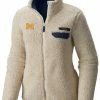 Brand new ✔️ Columbia Women's Michigan Wolverines Mountainside Full-Zip White Jacket ❤️ -Cheap Warm jacket Shop unnamed file 3760
