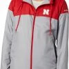 Promo 🥰 Columbia Women's Nebraska Cornhuskers Scarlet/Grey CLG Flash Forward Lined Jacket 💯 -Cheap Warm jacket Shop unnamed file 3764