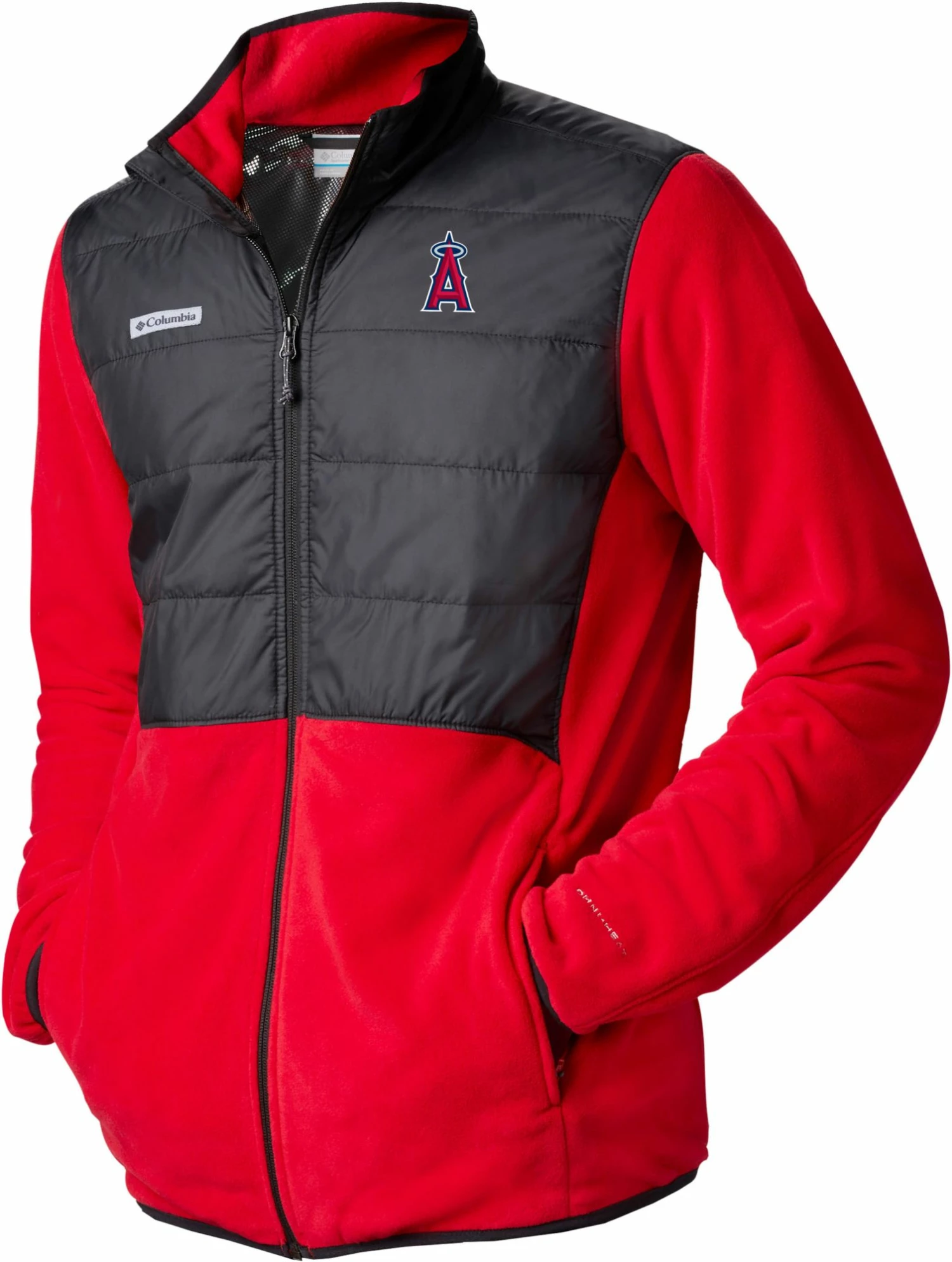 Outlet β Columbia Men's Los Angeles Angels Red Full-Zip Fleece Jacket π 3 Outlet β Columbia Men's Los Angeles Angels Red Full-Zip Fleece Jacket π