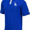 Coupon 💯 Columbia Men's Los Angeles Dodgers Dodger Blue Omni-Wick Range Polo ⌛ -Cheap Warm jacket Shop unnamed file 3819