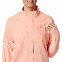 Best deal 🔔 Columbia Women's PFG Ultimate Catch Zero Long Sleeve Hybrid 👚 Shirt Tiki Pink 🤩 -Cheap Warm jacket Shop unnamed file 3836