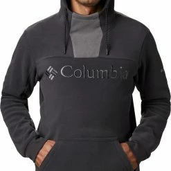 Best Sale 👏 Columbia Men's Columbia Lodge Fleece Hoodie Shark/city Grey 🧨 -Cheap Warm jacket Shop unnamed file 384