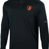 Promo ❤️ Columbia Men's Baltimore Orioles Black Pin High Long Sleeve Polo ✔️ -Cheap Warm jacket Shop unnamed file 3841