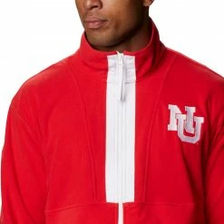 Outlet 🌟 Columbia Men's Nebraska Cornhuskers Scarlet Back Bowl Full-Zip Fleece Jacket 🎁 -Cheap Warm jacket Shop unnamed file 3857
