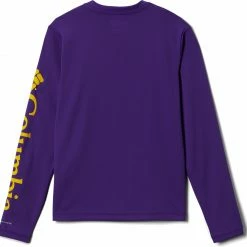 Cheapest 😀 Columbia Youth LSU Tigers Purple Terminal Tackle Long Sleeve T-Shirt For Girls' 🌟 -Cheap Warm jacket Shop unnamed file 3897