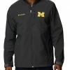 Budget ⭐ Columbia Men's Michigan Wolverines Grey Flanker Full-Zip Fleece Jacketv ✔️ -Cheap Warm jacket Shop unnamed file 3914