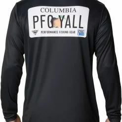 Brand new 👍 Columbia Men's Terminal Tackle PFG License Plate Short Sleeve 👚 Shirt White/tx 👍 -Cheap Warm jacket Shop unnamed file 3921