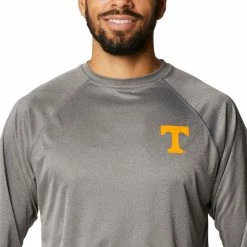 Top 10 🔥 Columbia Men's Tennessee Volunteers Grey Terminal Tackle Long Sleeve T-Shirt ⭐ -Cheap Warm jacket Shop unnamed file 3974