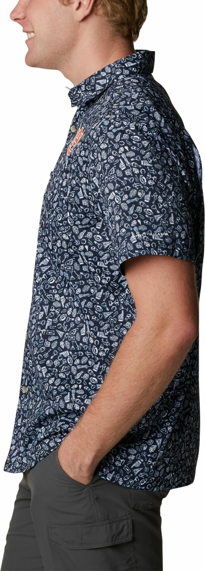 Brand new π Columbia Men's Auburn Tigers Blue Slack Tide Button-Down π Shirt π 4 Brand new π Columbia Men's Auburn Tigers Blue Slack Tide Button-Down π Shirt π - Image 2