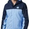 Hot Sale ⭐ Columbia Men's North Carolina Tar 👠 Heels Navy/Carolina Blue Glennaker Storm Jacket ❤️ -Cheap Warm jacket Shop unnamed file 4060