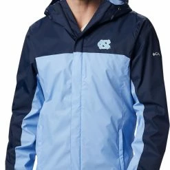 Hot Sale β Columbia Men's North Carolina Tar π Heels Navy/Carolina Blue Glennaker Storm Jacket β€οΈ