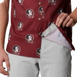 Top 10 ⌛ Columbia Men's Florida State Seminoles Garnet Super Slack Button Down 👚 Shirt 💯 -Cheap Warm jacket Shop unnamed file 4067