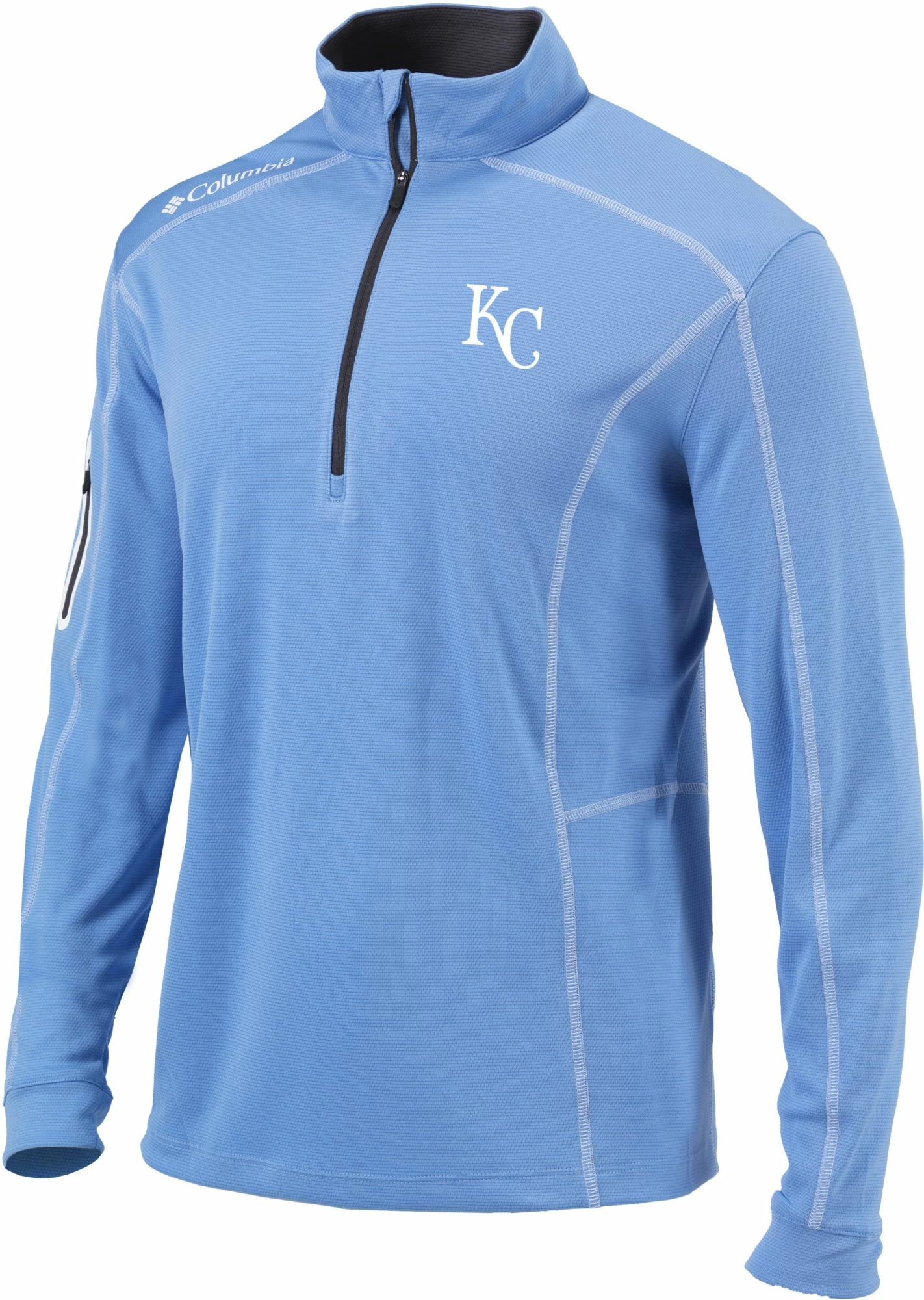 New π₯ Columbia Men's Kansas City Royals White Shotgun Quarter-Zip π Shirt β 3 New π₯ Columbia Men's Kansas City Royals White Shotgun Quarter-Zip π Shirt β