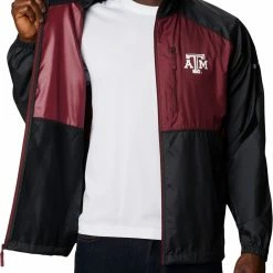Top 10 🧨 Columbia Men's Texas A&M Aggies Black Flash Forward Full-Zip Jacket 😀 -Cheap Warm jacket Shop unnamed file 4114