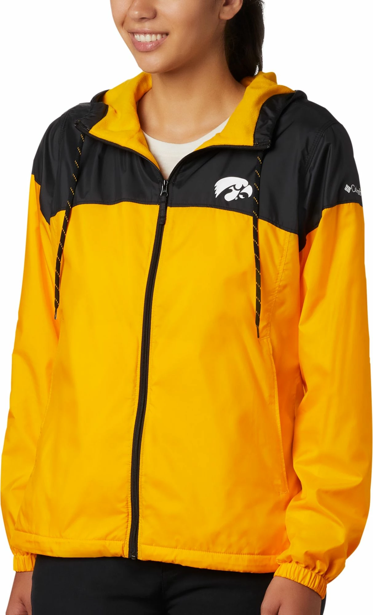 Outlet π― Columbia Women's Iowa Hawkeyes Black/Gold CLG Flash Forward Lined Jacket π₯ 3 Outlet π― Columbia Women's Iowa Hawkeyes Black/Gold CLG Flash Forward Lined Jacket π₯