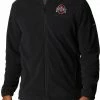 Best reviews of 💯 Columbia Men's Ohio State Buckeyes Black Flanker Full-Zip Fleece Jacket 😉