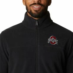 Best reviews of 💯 Columbia Men's Ohio State Buckeyes Black Flanker Full-Zip Fleece Jacket 😉 -Cheap Warm jacket Shop unnamed file 4215
