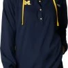 Flash Sale 👍 Columbia Women's Michigan Wolverines Blue PFG Tamiami Quarter-Snap Long Sleeve Hooded 👚 Shirt 🔔 -Cheap Warm jacket Shop unnamed file 4227