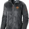 Outlet 🌟 Columbia Women's Iowa State Cyclones Grey Fire Side Sherpa Full-Zip Jacket ✔️ -Cheap Warm jacket Shop unnamed file 4245