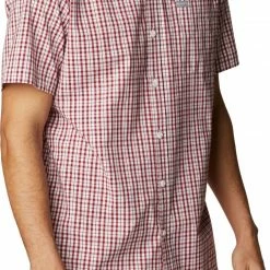 Outlet ✔️ Columbia Men's Alabama Crimson Tide Crimson Rapid Rivers Button Down 👕 Shirt 👍 -Cheap Warm jacket Shop unnamed file 4315