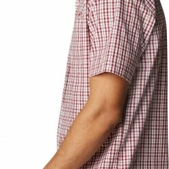 Outlet ✔️ Columbia Men's Alabama Crimson Tide Crimson Rapid Rivers Button Down 👕 Shirt 👍 -Cheap Warm jacket Shop unnamed file 4316