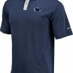 Cheap Warm jacket Shop 41 Best deal β¨ Columbia Men's Penn State Nittany Lions Blue Omni-Wick Range Performance Polo βοΈ