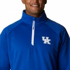 Best deal 🔔 Columbia Men's Kentucky Wildcats Blue PFG Terminal Tackle Quarter-Zip Pullover 👕 Shirt 🧨 -Cheap Warm jacket Shop unnamed file 4413