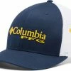 Buy 🔔 Columbia Men's West Virginia Mountaineers PFG Mesh Fitted White Hat ❤️ -Cheap Warm jacket Shop unnamed file 4416