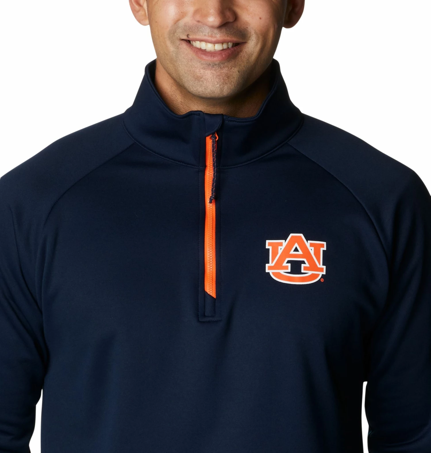Discount π Columbia Men's Auburn Tigers Blue PFG Terminal Tackle Quarter-Zip Pullover π Shirt π 5 Discount π Columbia Men's Auburn Tigers Blue PFG Terminal Tackle Quarter-Zip Pullover π Shirt π - Image 3