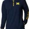 Best Sale 👍 Columbia Men's Michigan Wolverines Blue PFG Terminal Tackle Quarter-Zip Pullover 👚 Shirt ✨ -Cheap Warm jacket Shop unnamed file 4478