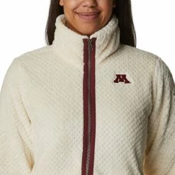 Best reviews of 😉 Columbia Women's Minnesota Golden Gophers White Fire Side Sherpa Full-Zip Jacket 🎁 -Cheap Warm jacket Shop unnamed file 4498