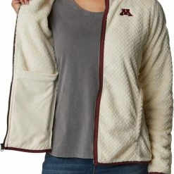 Best reviews of 😉 Columbia Women's Minnesota Golden Gophers White Fire Side Sherpa Full-Zip Jacket 🎁 -Cheap Warm jacket Shop unnamed file 4499