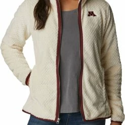 Best reviews of 😉 Columbia Women's Minnesota Golden Gophers White Fire Side Sherpa Full-Zip Jacket 🎁 -Cheap Warm jacket Shop unnamed file 4500