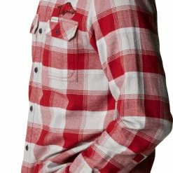 Promo 💯 Columbia Men's Arkansas Razorbacks Cardinal CLG Flare Gun™ Flannel Long Sleeve 👕 Shirt ⌛ -Cheap Warm jacket Shop unnamed file 4504
