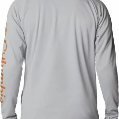 Flash Sale 🔥 Columbia Men's Tennessee Volunteers Grey PFG Terminal Tackle Quarter-Zip Pullover 👕 Shirt ⌛ -Cheap Warm jacket Shop unnamed file 4520
