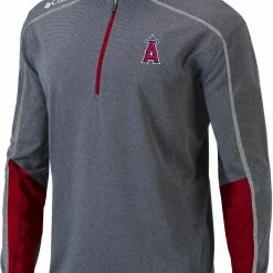 Top 10 ✨ Columbia Men's Los Angeles Angels Red Shotgun 2.0 Quarter-Zip 👚 Shirt 🛒