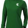 Flash Sale 🛒 Columbia Women's Michigan State Spartans Green Flop Shot Half-Zip Pullover 👚 Shirt ✨ -Cheap Warm jacket Shop unnamed file 4539