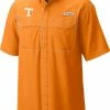 Buy ⌛ Columbia Men's Tennessee Volunteers Tennessee Orange Low Drag Offshore Short Sleeve Button Down 👚 Shirt 🔔 -Cheap Warm jacket Shop unnamed file 4567