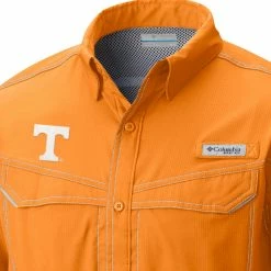 Buy ⌛ Columbia Men's Tennessee Volunteers Tennessee Orange Low Drag Offshore Short Sleeve Button Down 👚 Shirt 🔔 -Cheap Warm jacket Shop unnamed file 4568