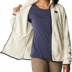 Buy 🔥 Columbia Women's Penn State Nittany Lions White Fire Side Sherpa Full-Zip Jacket 💯 -Cheap Warm jacket Shop unnamed file 4585