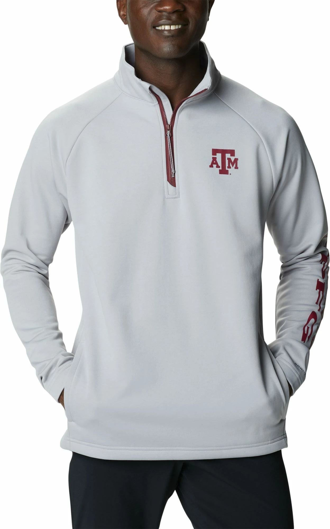 Hot Sale π Columbia Men's Texas A&M Aggies Grey PFG Terminal Tackle Quarter-Zip Pullover π Shirt β 3 Hot Sale π Columbia Men's Texas A&M Aggies Grey PFG Terminal Tackle Quarter-Zip Pullover π Shirt β