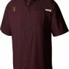 Buy 🎁 Columbia Men's Arizona State Sun Devils Maroon Tamiami Button Down 👕 Shirt 🛒 -Cheap Warm jacket Shop unnamed file 4687