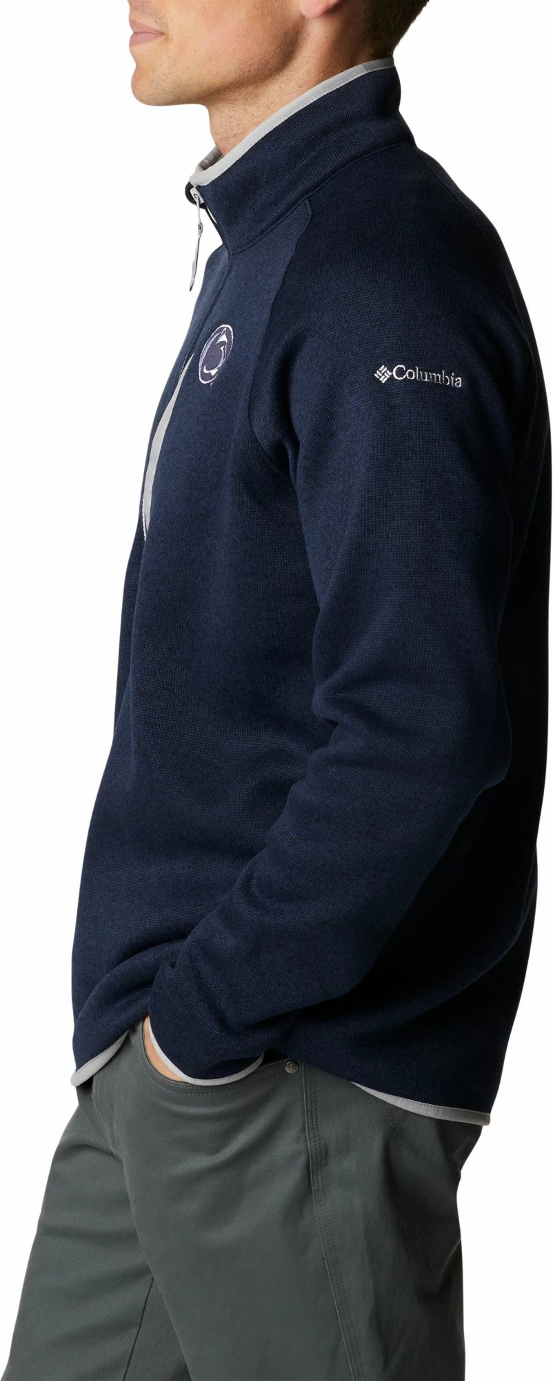 Cheapest β¨ Columbia Men's Penn State Nittany Lions Navy CLG Canyon Point™ Sweater Fleece 1/2 Zip π 5 Cheapest β¨ Columbia Men's Penn State Nittany Lions Navy CLG Canyon Point™ Sweater Fleece 1/2 Zip π - Image 3