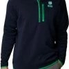 New 👍 Columbia Men's Notre Dame Fighting Irish Navy CLG Canyon Point™ Sweater Fleece 1/2 Zip ✔️ -Cheap Warm jacket Shop unnamed file 4693