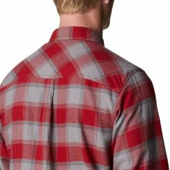 Best Pirce ❤️ Columbia Men's Washington Huskies Purple Plaid Flare Gun Flannel Button Down Long Sleeve 👕 Shirt ⭐ -Cheap Warm jacket Shop unnamed file 4710