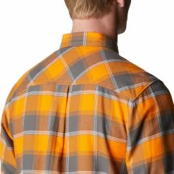 Best deal 🥰 Columbia Men's Tennessee Volunteers Tennessee Orange Plaid Flare Gun Flannel Button Down Long Sleeve 👕 Shirt ⌛ -Cheap Warm jacket Shop unnamed file 4734